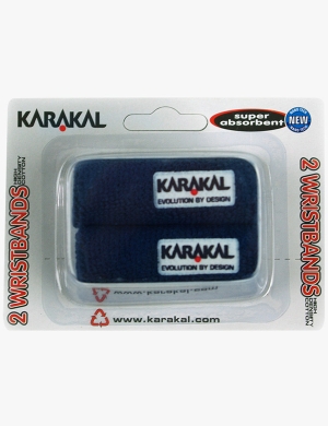 Karakal Wristbands 2pk - Navy
